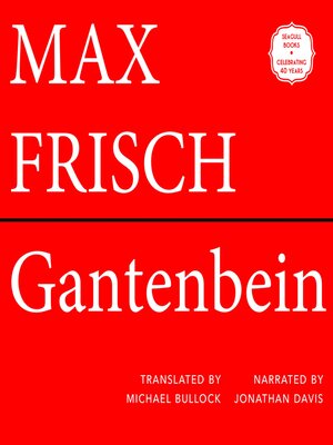 cover image of Gantenbein (Unabridged)